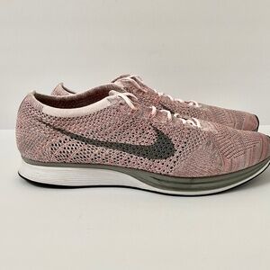 Size 15 - Nike Flyknit Racer Strawberry Men’s Running Shoes 526628-604
